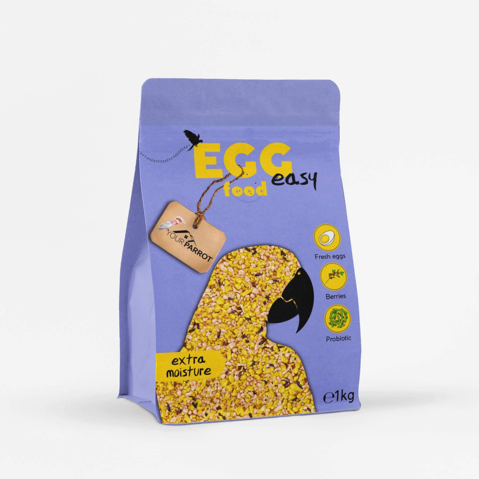 Your Parrot Egg Food Easy